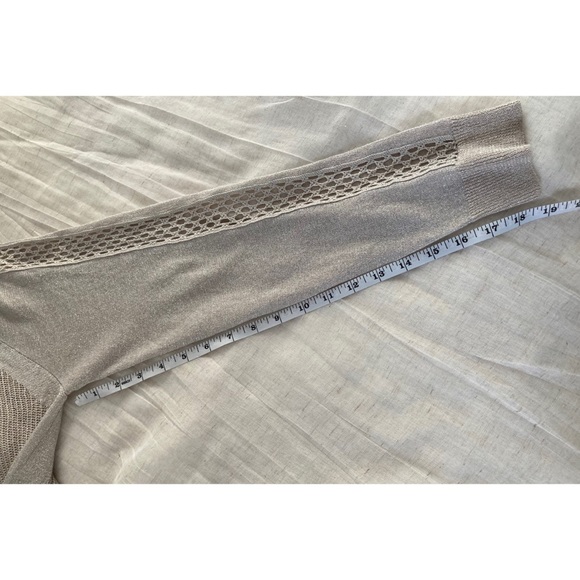 ✨HP✨ Lucky Brand silver layered V-neck sweater - Picture 14 of 14